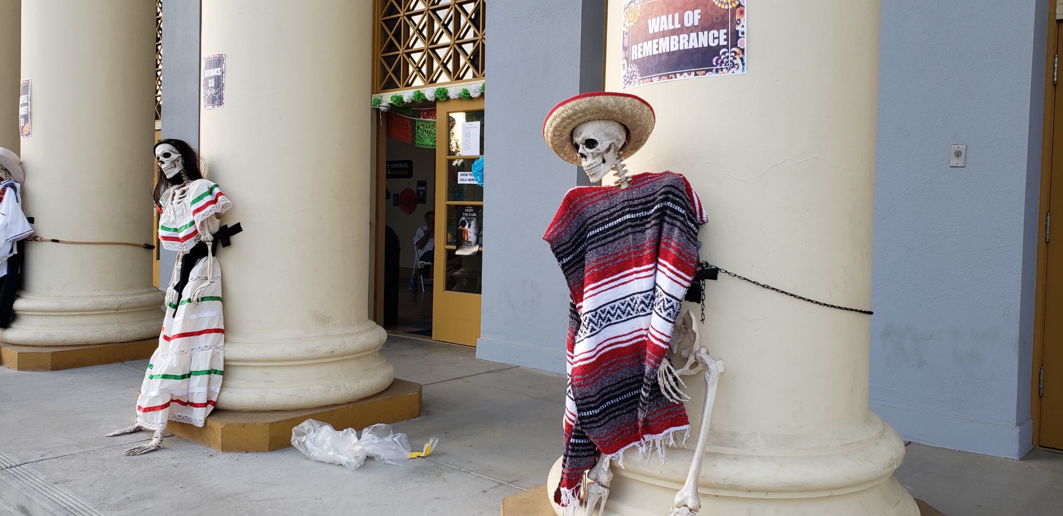 Dia de los muertos skeletons